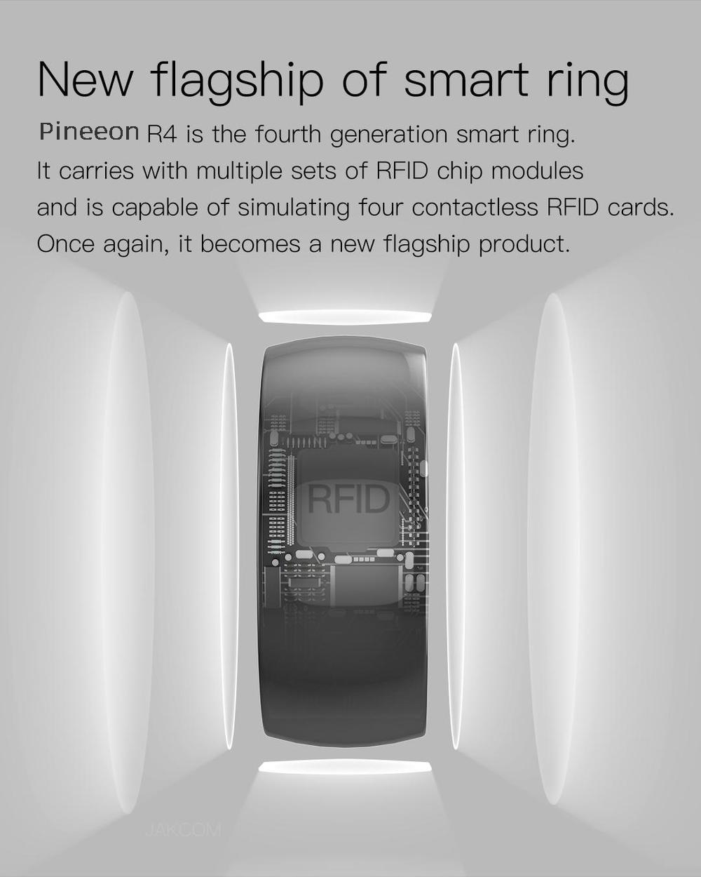 Pineeon R4 ID Card Smart Ring 